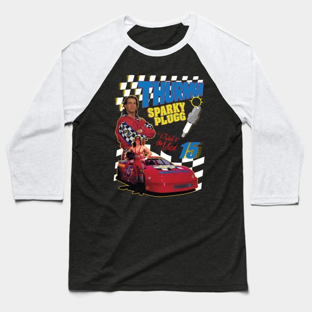 sparky plugg Baseball T-Shirt by rafzombie